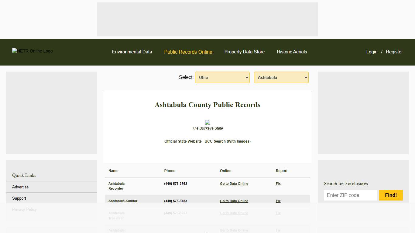 NETR Online • Ashtabula • Ashtabula Public Records, Search Ashtabula Records, Ashtabula Property Tax, Ohio Property Search, Ohio Assessor